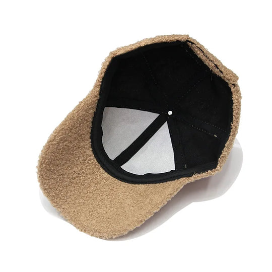 Lambswool “C” Embroidered Baseball Cap