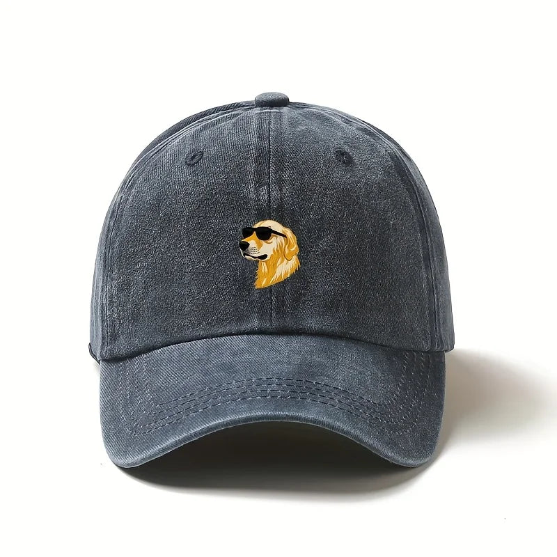 Golden Retriever Sunglasses Baseball Cap