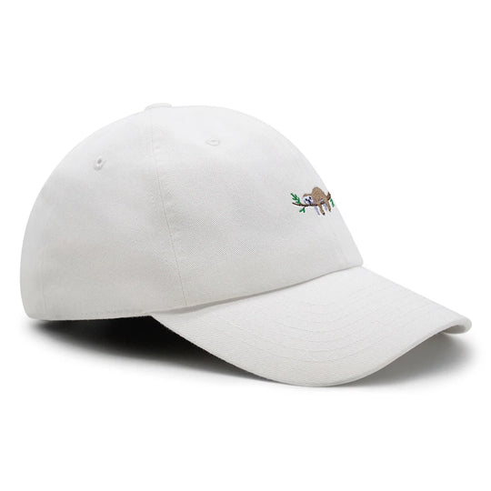 Cute Sloth Embroidered Dad Hat