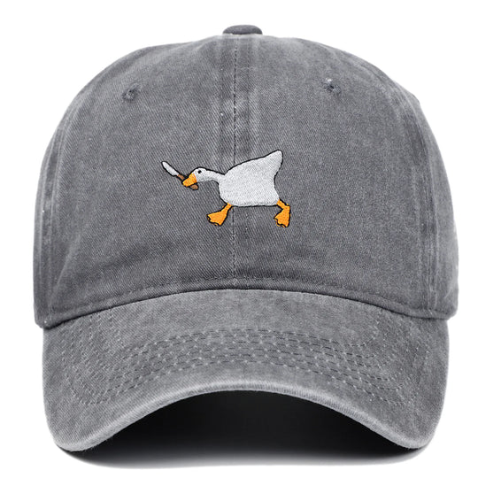 Goose Embroidered Baseball Cap