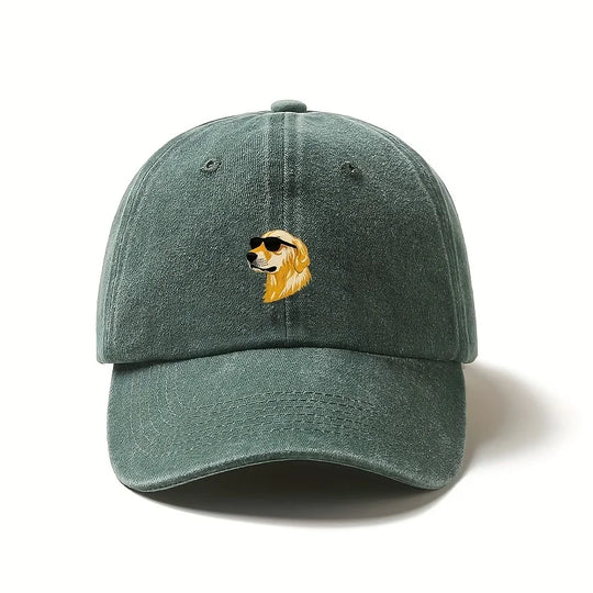 Golden Retriever Sunglasses Baseball Cap