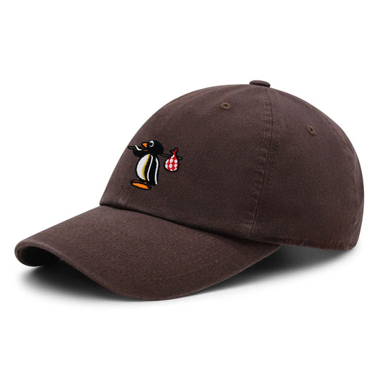 Cute Penguin Embroidered Dad Hat