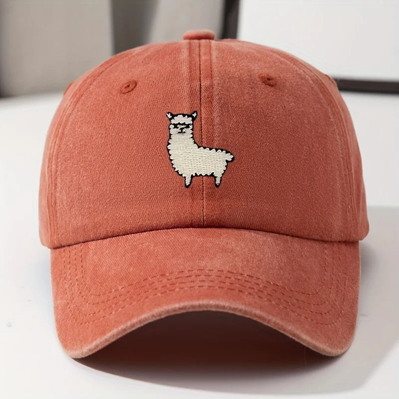 Cute Sheep Pattern Baseball Cap