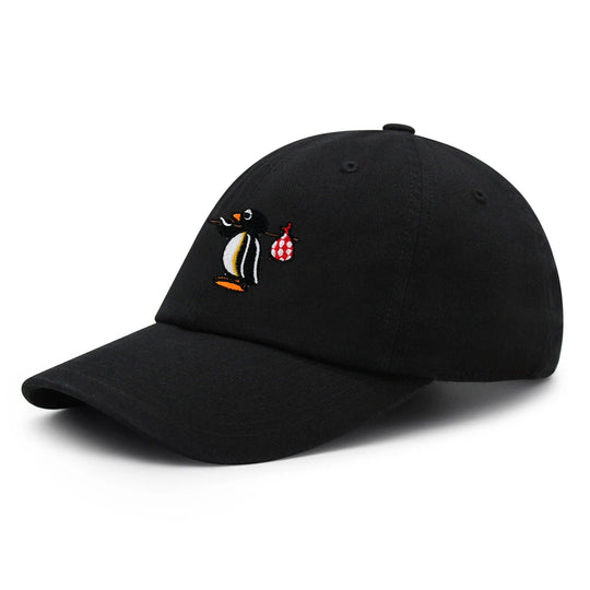 Cute Penguin Embroidered Dad Hat