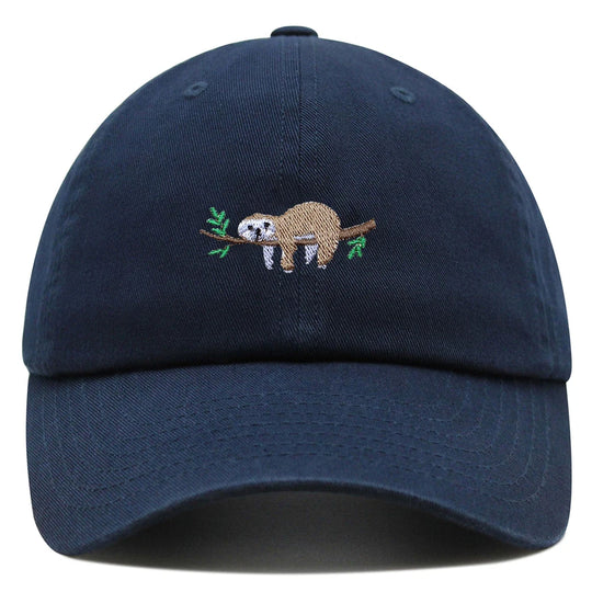 Cute Sloth Embroidered Dad Hat