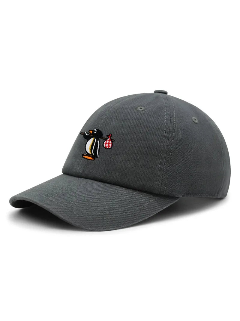 Cute Penguin Embroidered Dad Hat