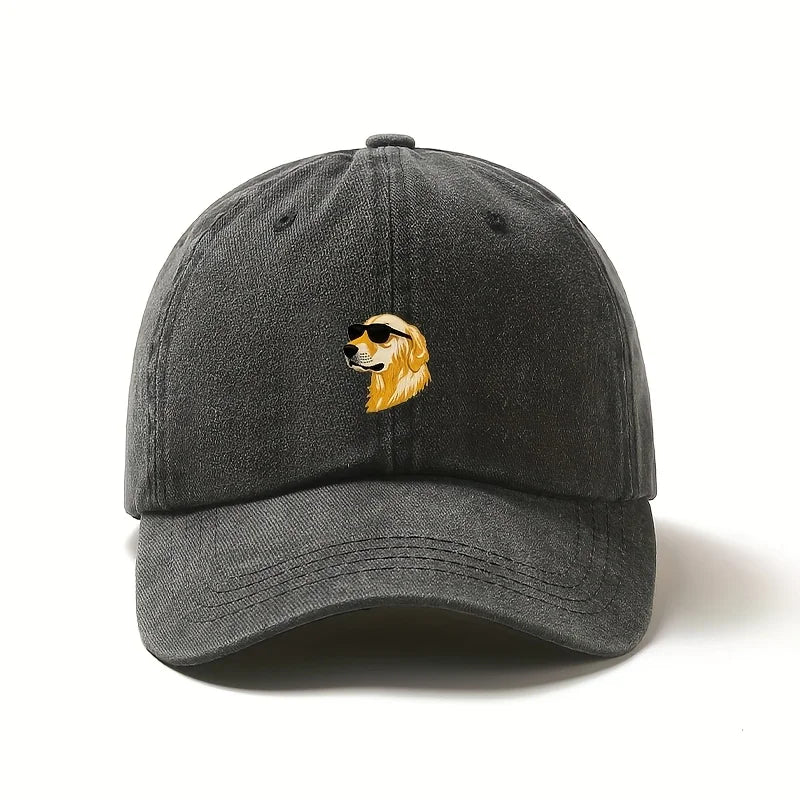 Golden Retriever Sunglasses Baseball Cap