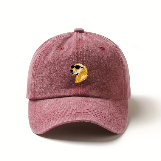Golden Retriever Sunglasses Baseball Cap