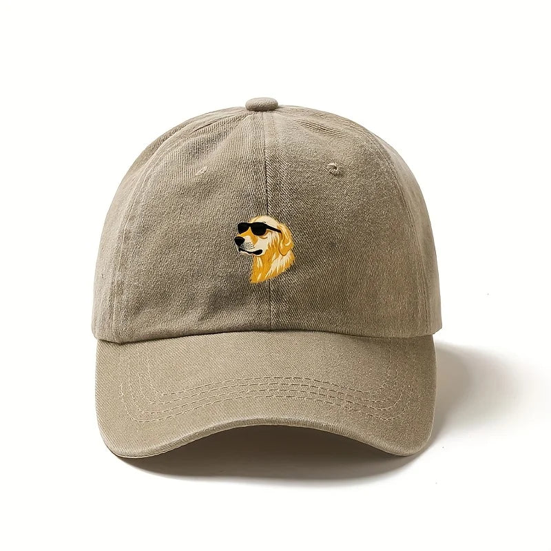 Golden Retriever Sunglasses Baseball Cap