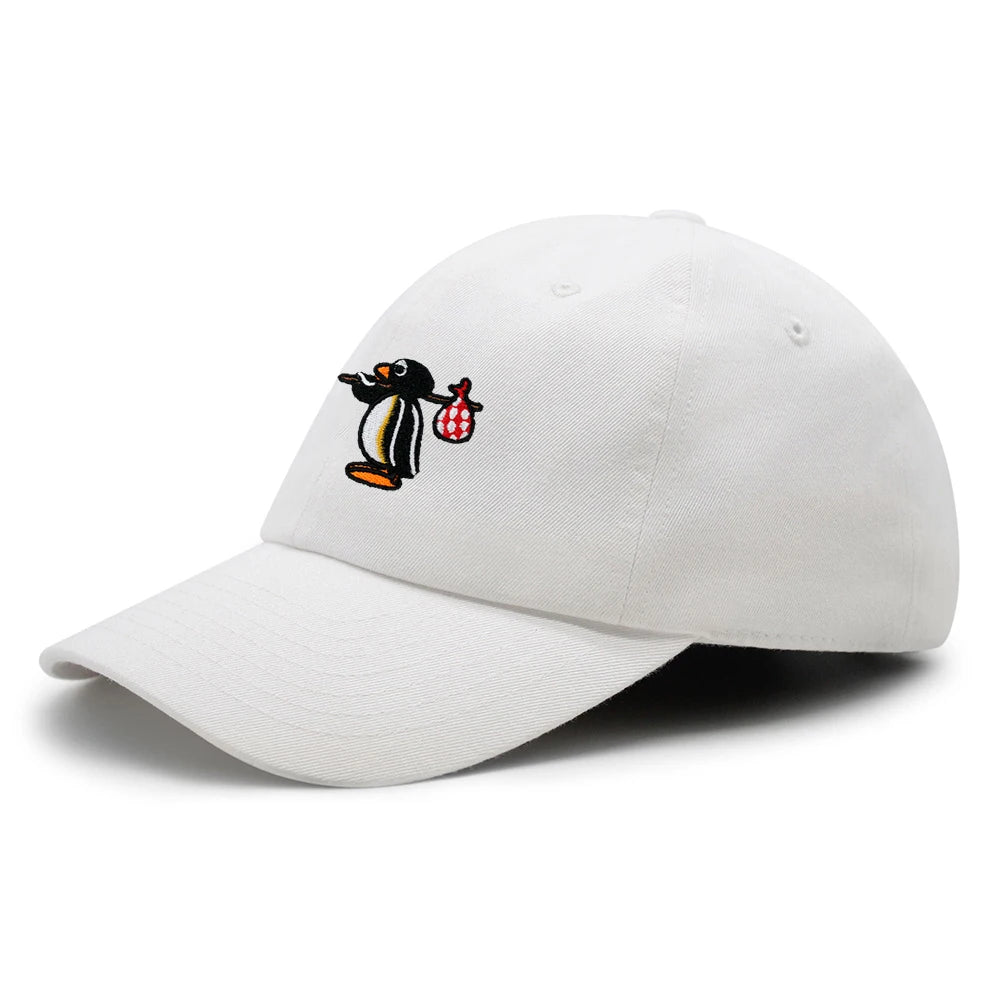 Cute Penguin Embroidered Dad Hat