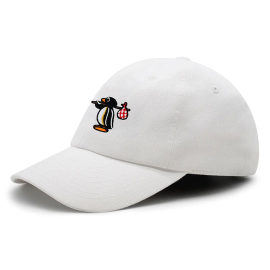 Cute Penguin Embroidered Dad Hat