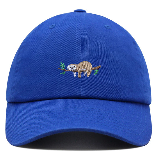 Cute Sloth Embroidered Dad Hat