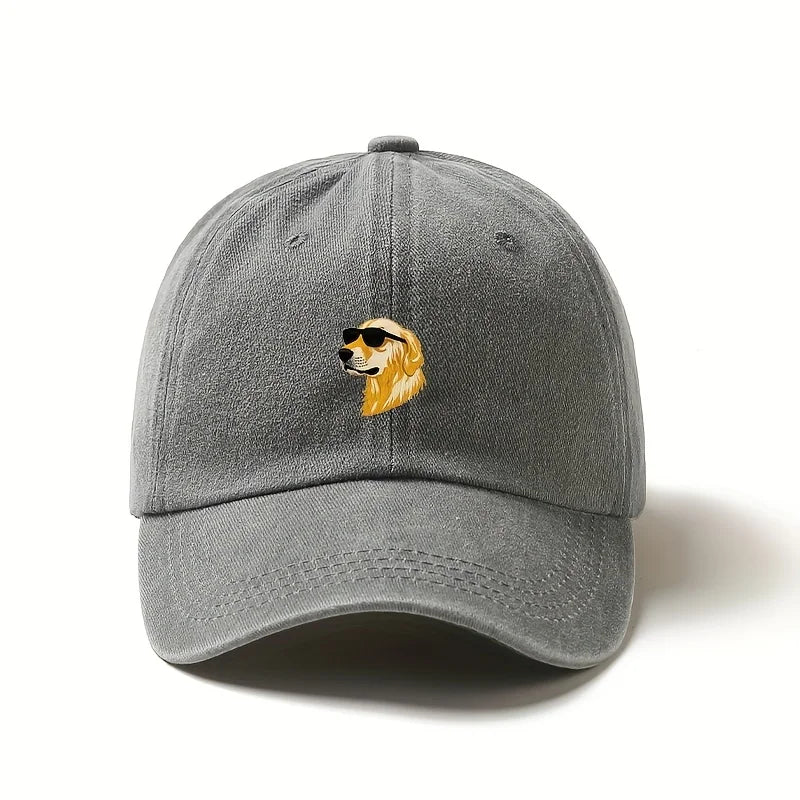 Golden Retriever Sunglasses Baseball Cap